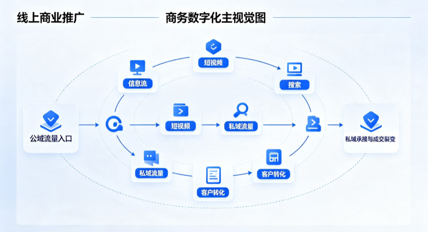 平坝县线上商业推广怎么做？全域流量闭环搭建与低成本转化实战指南